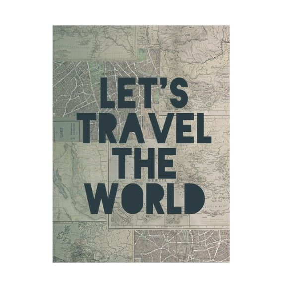 Leah Flores 'Travel the World' Canvas Art