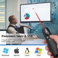 thumbnail image 4 of Presenter 2.4ghz Wireless Presenter With Usb Receiver,red Laser Pointer,presentation With Remote Control, 4 of 5