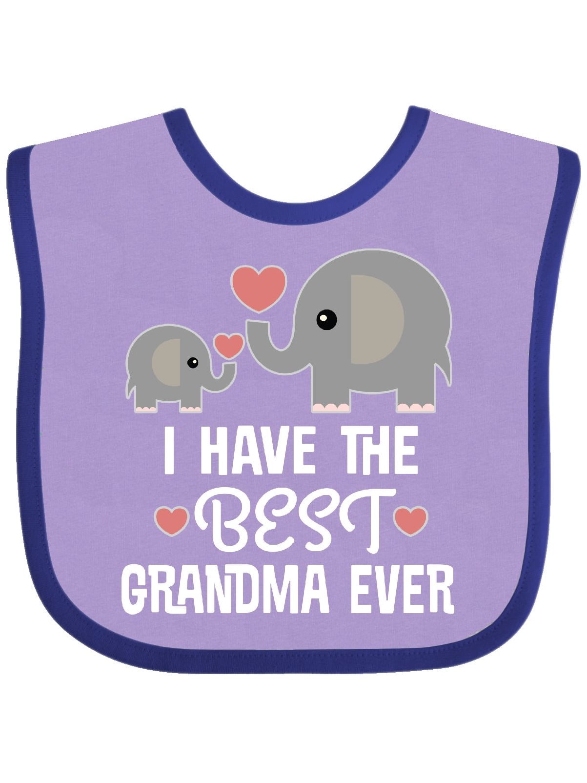 Grandchild I Have The Best Grandma Ever Baby Bib - Walmart.com ...