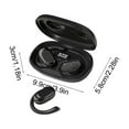 thumbnail image 3 of Open Ear Wireless Headphones with Digital Display, Non In Ear Bluetooth Earbuds for Sports and Calls, Comfortable Hanging Earbuds with Long Battery Life, 3 of 6