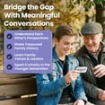 thumbnail image 6 of 200 Conversation Starters for Grandparents – Thoughtful Grandparents Gifts – Family Games for Kids and Elders to Connect and Share – Best Get to Know You Elderly Gifts and Senior Gifts Question Cards, 6 of 8