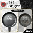 thumbnail image 3 of SOHO 12.5-Inch Nonstick Frying Pan – Compact for Urban Kitchens, Nothing Sticks, Never Warps, Lasts Longer, Oven & Dishwasher Safe, Black, 3 of 8