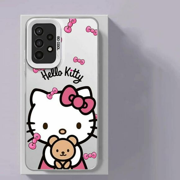 Women‘s Wear Sanrio H-Hello K-Kitty Cute Phone Case for Samsung Galaxy A21s A51 A30 A52s A20s A20 A03s A50 A31 A02 A03 Core A71 A10 A05 Cover