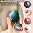 thumbnail image 2 of White Portable Tearable Roll Ball Paper Sticky Roller Dust Wiper Lint Roller M7 C7H0, 2 of 8