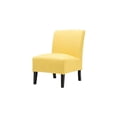 thumbnail image 3 of Topline Home Furnishings Yellow Slipper Accent Chair, 3 of 5
