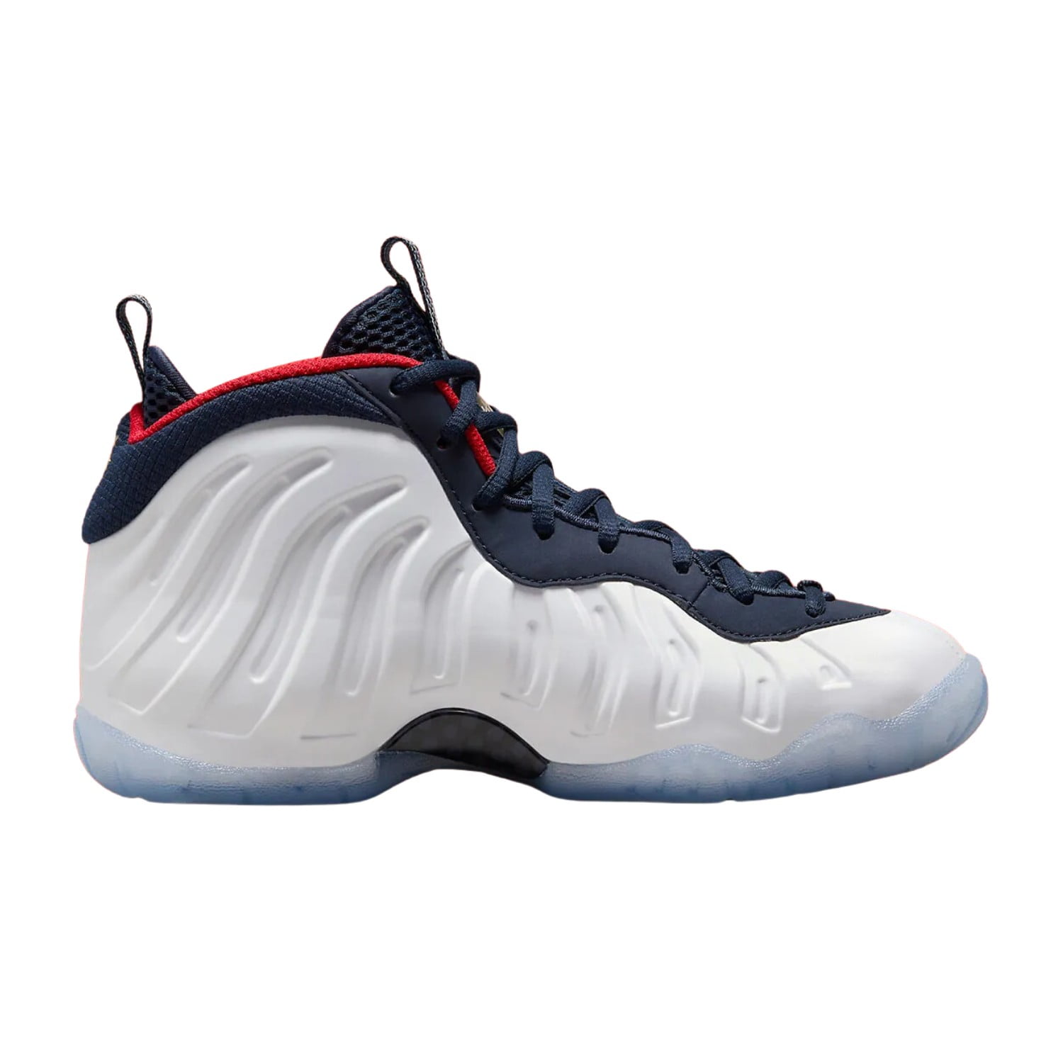 nike little posite one red and white