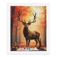 thumbnail image 5 of Paint By Numbers Kit for Adults Beginner - Deer Autumn Forest Painting Scene DIY Canvas Painting Kits for Adults, Frameless Paint By Number for Adults for Home Wall Decor 16x20 Inch, 5 of 7