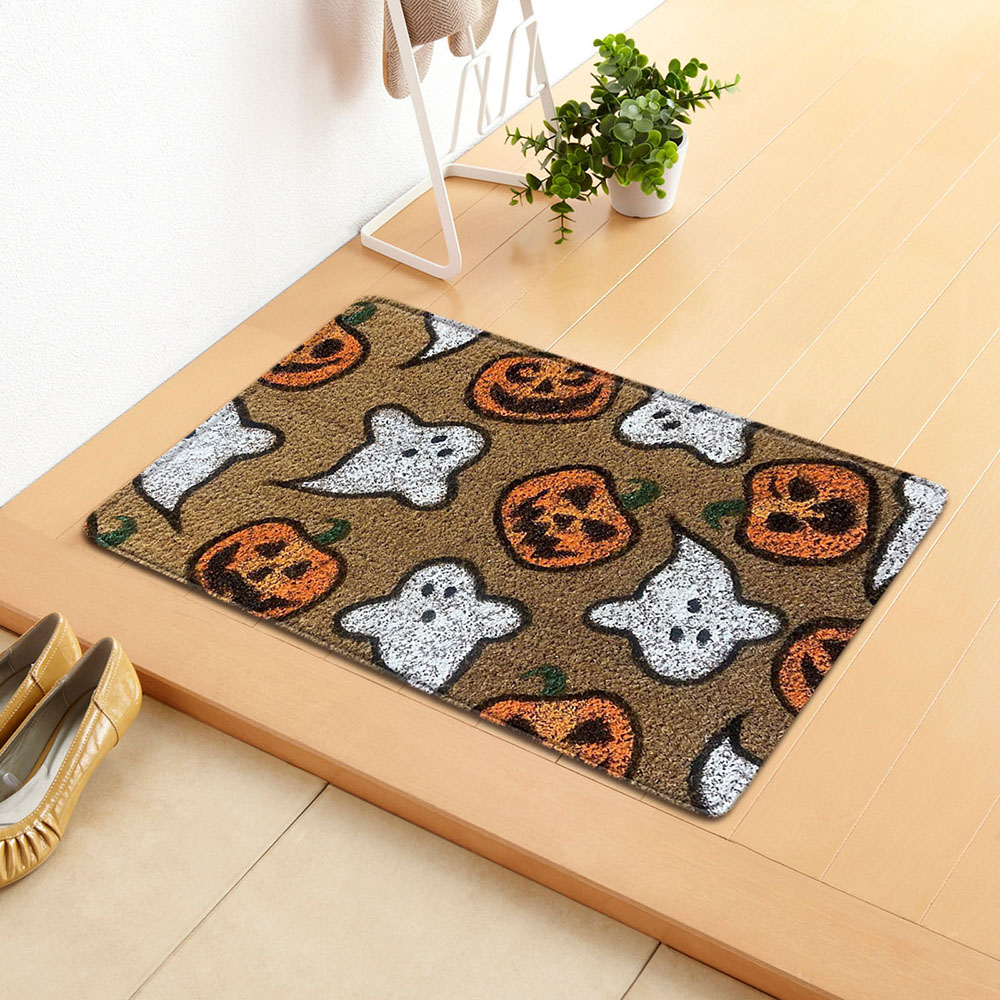 Jessboyy Fall Halloween Decor Doormat Floor Mat Funny Front Door