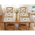 thumbnail image 7 of Unique Bargains Rustic Placemats Set of 6 Cotton and Linen for Dining Table Green, 7 of 7