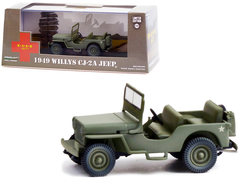 1/43 military jeep willys 