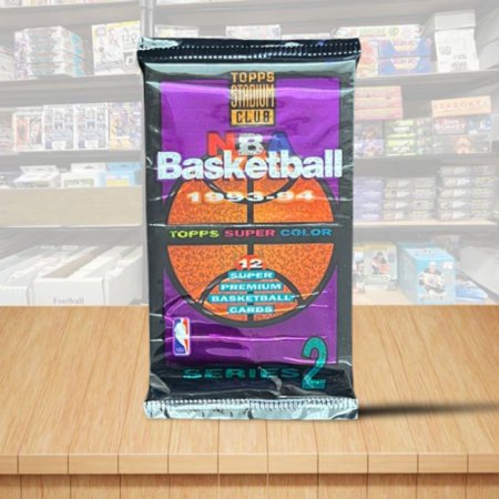 1993-94 Topps Stadium Club Series 2 Basketball Sealed Hobby Pack