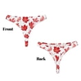 thumbnail image 3 of Balery Realistic Maple Leaf Tangas de Algodón para Mujer con Estampado – Ropa Interior Sexy, Transpirable, G-string-XX-Large, 3 of 6