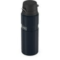 thumbnail image 6 of Thermos Stainless King Vacuum Insulated Stainless Steel Drink Bottle, 24oz, Matte Midnight Blue, 6 of 6