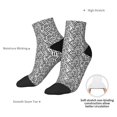 thumbnail image 6 of Pofeuu Weave Geometric Print 30cm Socks, Adult Running Hiking Socks for Youth and Adult, 6 of 7