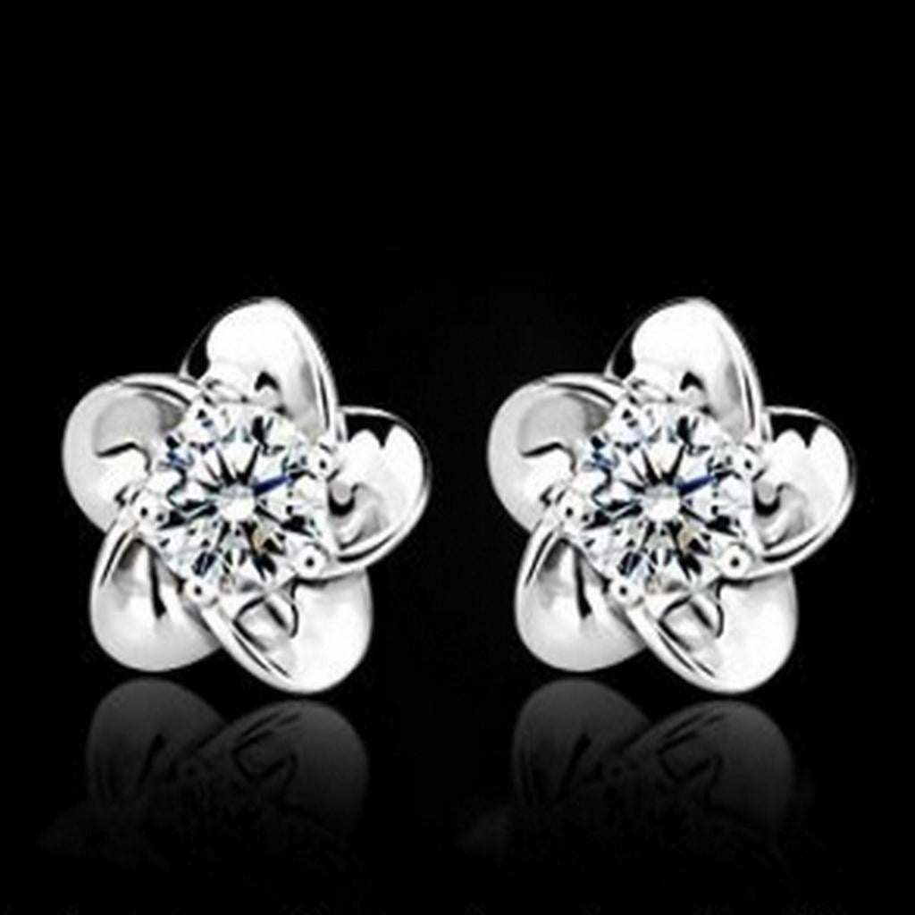FVDPWYE 40pc 925 Sterling Silver Flower Beads Caps Craft Bracelet Jewelry Making 4mm