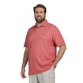 thumbnail image 3 of Chaps Men's & Big Men's Seacoast Wash Super Soft Polo Shirt with Short Sleeves, Sizes S-2XL, 3 of 4