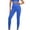 Blue, variant on Timegrad Leggings for Women Athletic Belly Control Pants for Running Yoga Workout High Waist Trousers