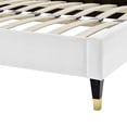 thumbnail image 4 of Modway Daisy Performance Velvet Queen Platform Bed, 4 of 7