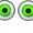 Color #B - 2PCS, variant on 2 Pack Halloween LED Light Up Eyeball Hanging Ornament, Spooky Fake Eye Decor with Glowing Effect, for Halloween Party Haunted House Indoor Outdoor Decoration