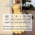 thumbnail image 5 of Morttic Women's Solid Color Bow Strap Midi Dress – Sleeveless High Waist A-Line Flared Skirt Elegant Summer Party Dress Yellow，S, 5 of 5