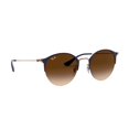 thumbnail image 4 of Ray-Ban RB3578-917513 Blue Copper Round Brown Gradient Lens Sunglasses, 4 of 6