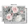 thumbnail image 6 of Botanical Garden Table Mats with Blooming Peony Rose and Butterfly Design, Set of 4 Flax Heat Resistant Wrinkle Free Placemats for Rustic Farmhouse Dining Table, 6 of 6