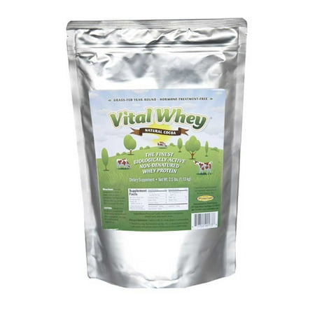Well Wisdom Vital Natural Whey cacao 2.5lb