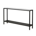 thumbnail image 4 of Henn&Hart Table Console en Métal/verre Bronze Noirci 55 Pouces, 4 of 8
