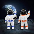 thumbnail image 4 of Llaveros Led de astronauta para niños, llavero brillante con sonido de música, llavero para coche, bolso, colgante, regalo de Año Nuevo, 2 uds. Rojo Verde, 4 of 5