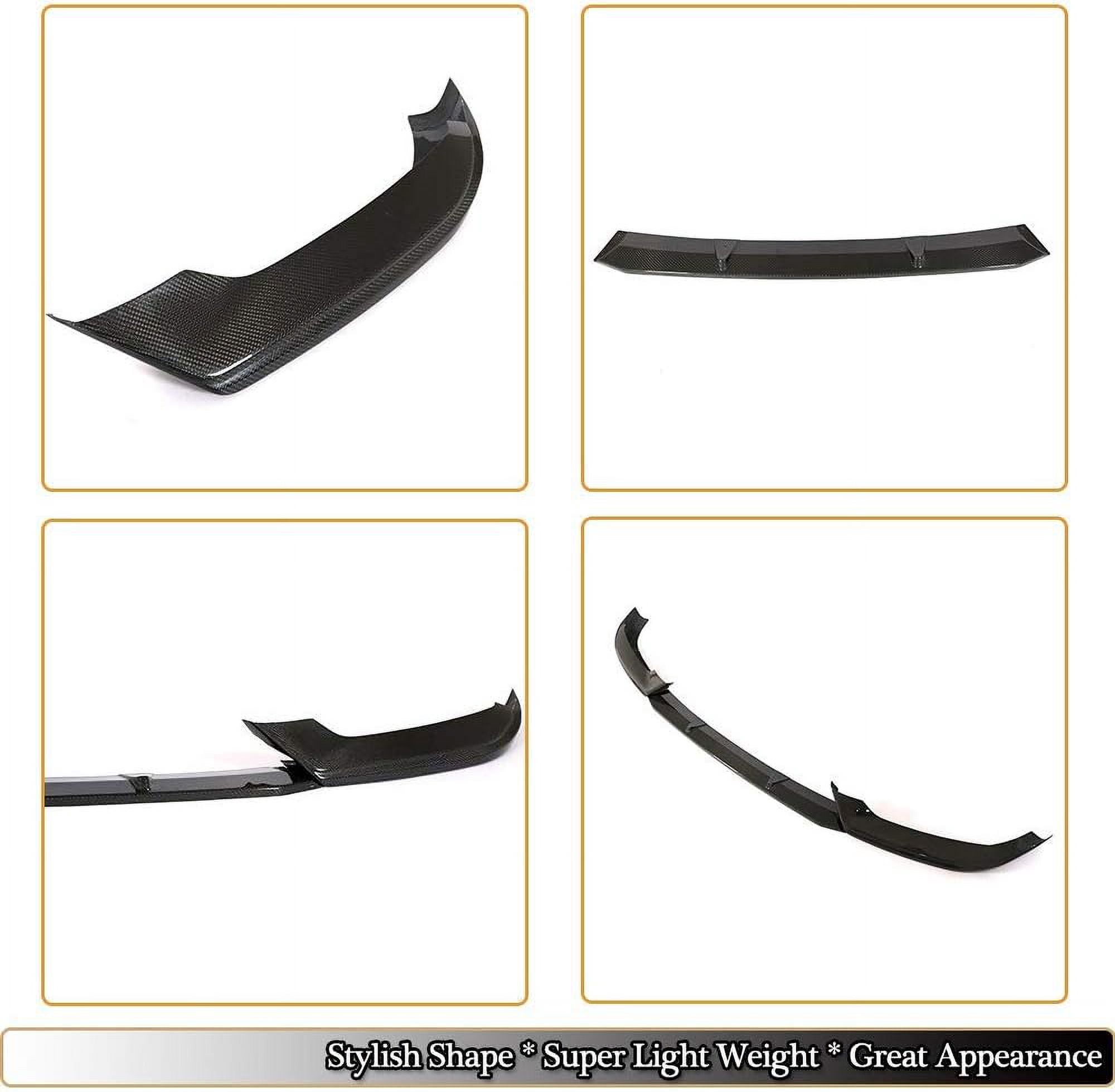 Carbon Fiber Front Bumper Lip Fits for Audi A5-Sline S5 S5-Sportback 2017-2019
