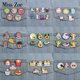 thumbnail image 2 of Juego de broches esmaltados de la serie Animal, alfileres de esmalte, salamandra, Capybara, broches Corgi de pierna corta, insignias de solapa, regalo de joyería para amigos, 2-6 piezas, 2 of 5