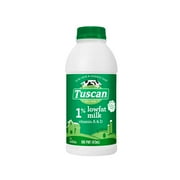Tuscan Milk 1% Lowfat Pint Plastic Bottle