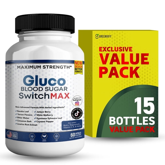 Sweet Restore Glycogen Support Max All Natural Herbal Formula to Maintain Healthy Blood Sugar and Energy Levels