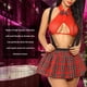 thumbnail image 4 of Ropa sexy de Navidad Traje de tentación uniforme de cosplay Ropa sexy de tela tejida de encaje, Rojo, S Speravity XX000039-02, 4 of 7