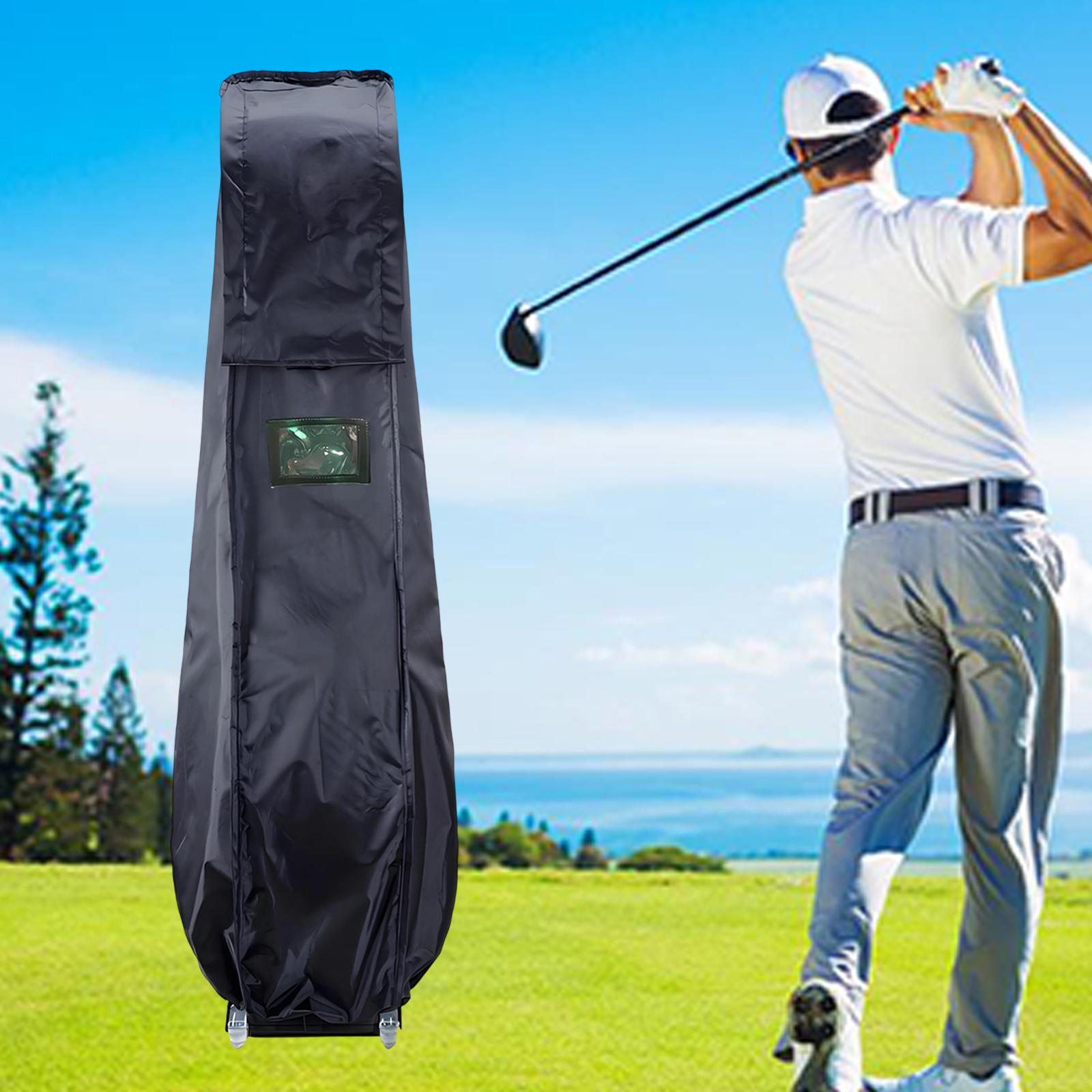 DimyFew 360 degree Waterproof Golf Bag Cover, Foldable, 114cm X 35cm, Portable, Space-Saving,
