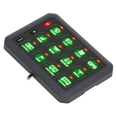thumbnail image 1 of 12 Panel de interruptor de pandillas, panel de control de interruptor DC12-24V DE 5 Pulgadas 80a de 5 Pulgadas IP66 Interruptor impermeable de CONITROR DE CURCURO DE 100 A PARA ALATES, 1 of 7