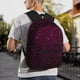 thumbnail image 5 of Easygdp Dark Purple Glitter Mochila Casual para Portátil, Mochila para Escuela, Viajes, Negocios, 5 of 5