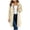 Beige, variant on felwors Women's Long Sleeve Longline Zip-Up French Terry Hoodie Oversized Tunic Sweatshirt for Fall Casual Khaki for Size XXXXL