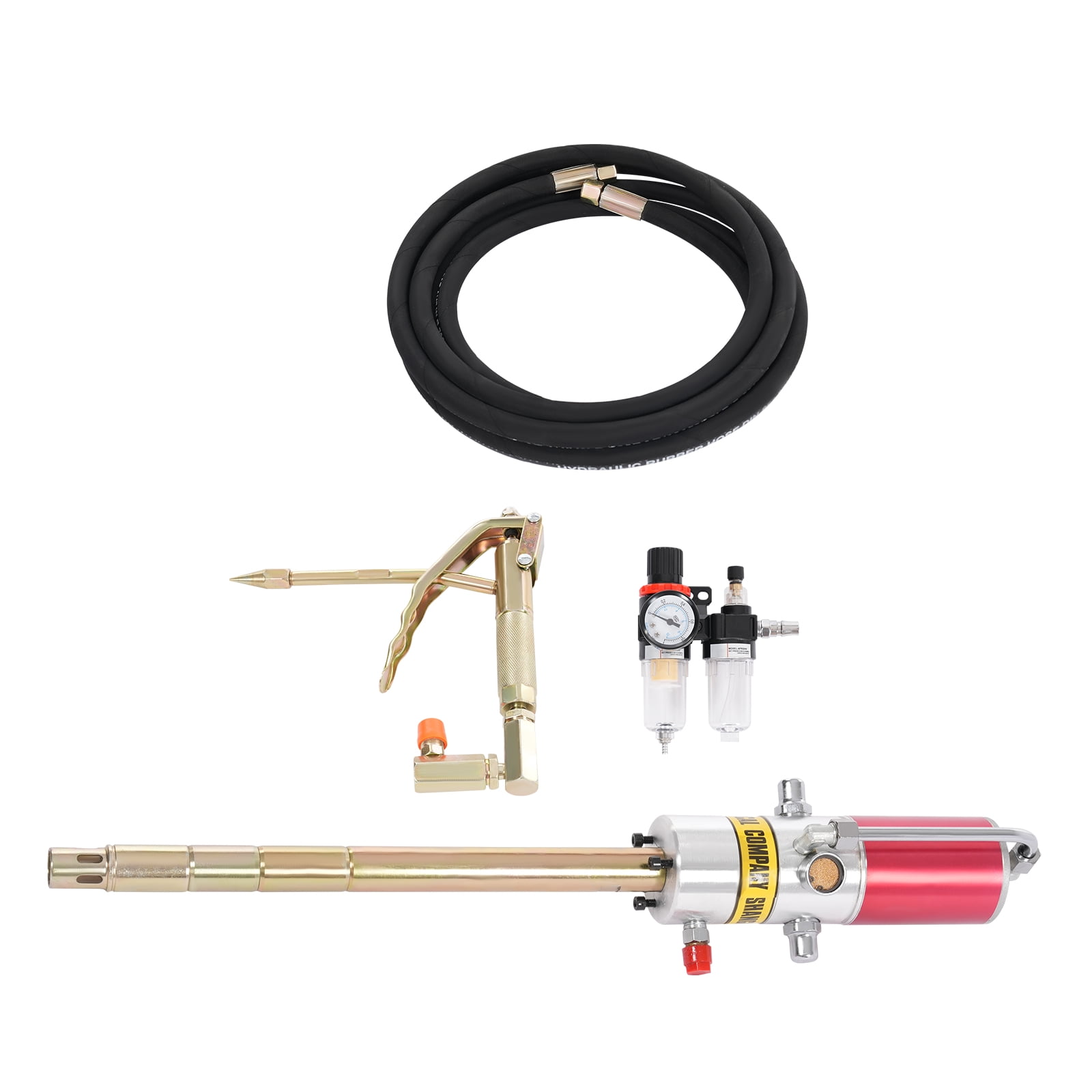 50:1 Air Operated Pneumatic grease gun Pump Drum Pump Heavy Duty 35mm 30-40MPa
