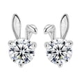 thumbnail image 2 of Fiudx Juego de Pendientes de Ópalo, Elegantes Pendientes Colgantes, Joyería para Piercings de Mujer, Regalo de Cumpleaños, Accesorios de Boda, Estilo Clásico, 1 Par de Pendientes, 2 of 4