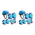 thumbnail image 3 of Toystoory Casco de bicicleta cómodo y duradero para niños y adolescentes Conjunto de casco y almohadillas para niños de amplia aplicación Type1 NO1, 3 of 6