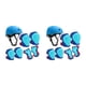 thumbnail image 1 of Naiovety Casco para niños confiable y ajustable para un día lleno de aventuras Cómodo juego de casco y almohadillas para niños Type1 NO1, 1 of 6
