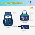 thumbnail image 2 of Set de mochilas MITOWERMI, 46 cm, ligero, para niños, astronauta, 2 of 6