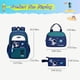 thumbnail image 2 of Set de mochila escolar MITOWERMI impermeable y ligero para niños, 2 of 6