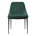 thumbnail image 1 of Moe's Home Collection SEDONA DINING CHAIR, Green Velvet (Set of 2), 1 of 2