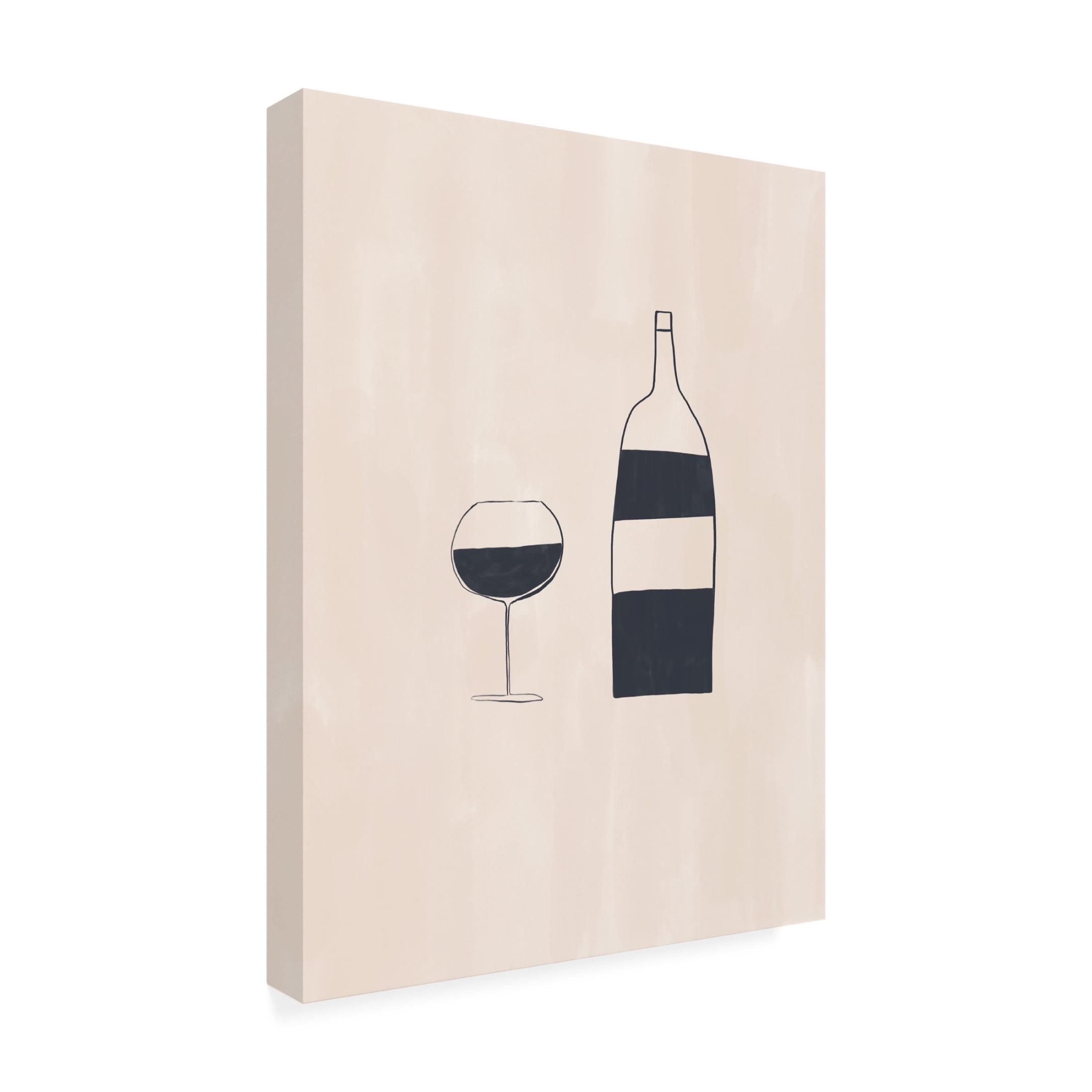 Trademark Fine Art Ivy Green Illustrations Wine Canvas Wall Art