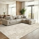thumbnail image 3 of Alfombra Art&Tuft Abstract Lavable 183x274 cm Beige, 3 of 9