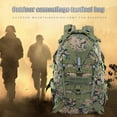 thumbnail image 2 of Senderismo bandolera mochila táctica de gran capacidad mochila reflectante para acampar, 2 of 8