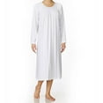 thumbnail image 2 of Women's Calida 33300 Soft Cotton Long Sleeve Nightgown (Bonbon L), 2 of 4