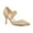 Gold-new, variant on Pennysue Women's White Strappy Short Heels With Pointed Toes Size 8